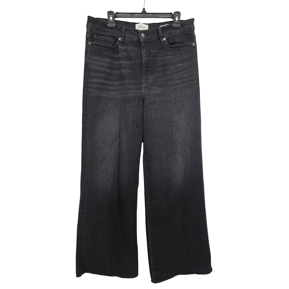 Frame Denim High Waist Le Slim Palazzo Jeans Womens 34